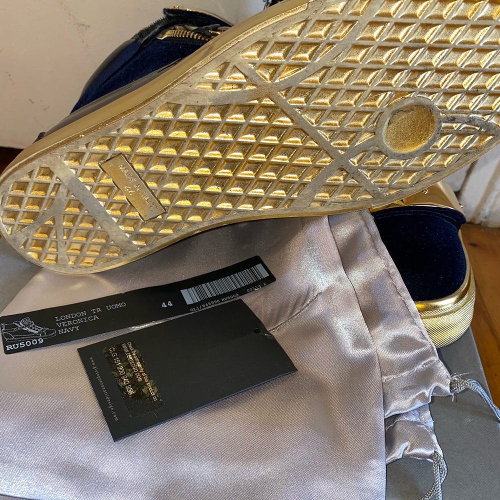 100% Authentic Giuseppe Zanotti Men Sneakers - Picture 8 of 8